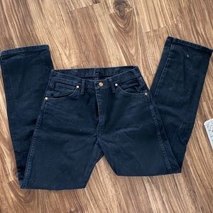 Vintage wrangler black denim jeans